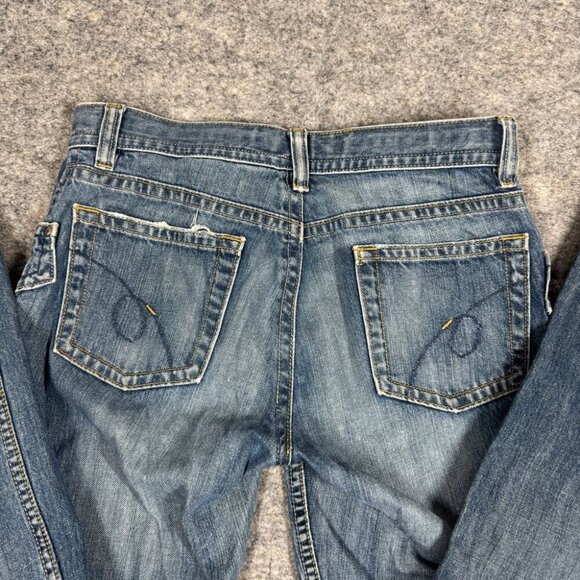 Old Navy Vintage Denim Y2K  90s 2000s Women's Blue Jeans Low Waist Size 6 - Picture 12 of 14